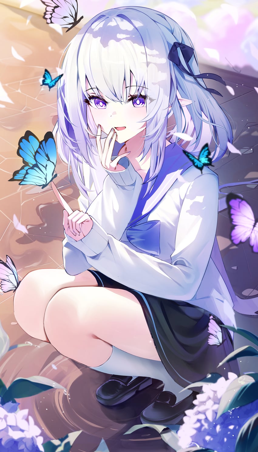 castorice (honkai and 1 more) drawn by hi_i_dubu