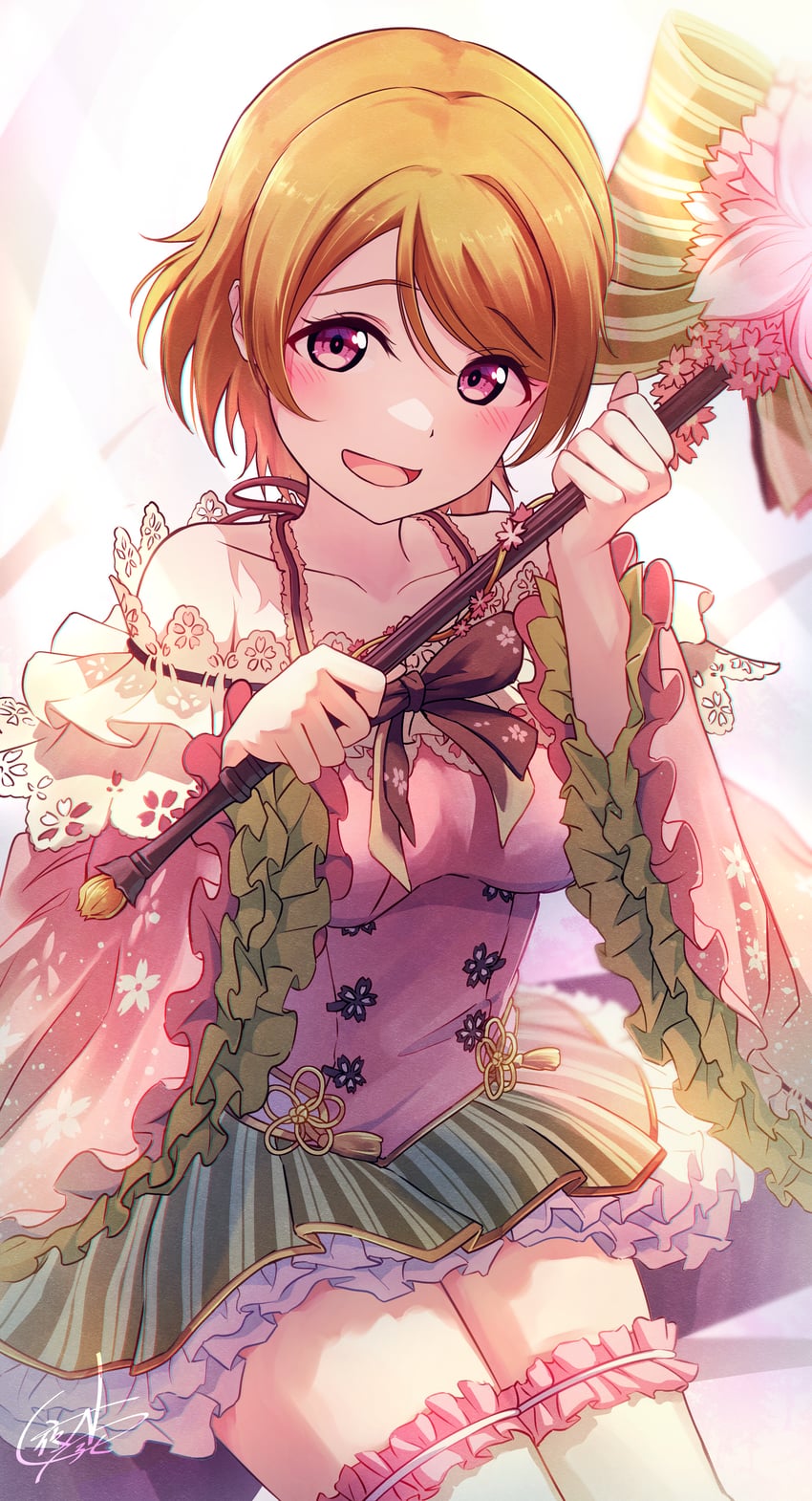 koizumi hanayo (love live! and 3 more) drawn by yatoroku