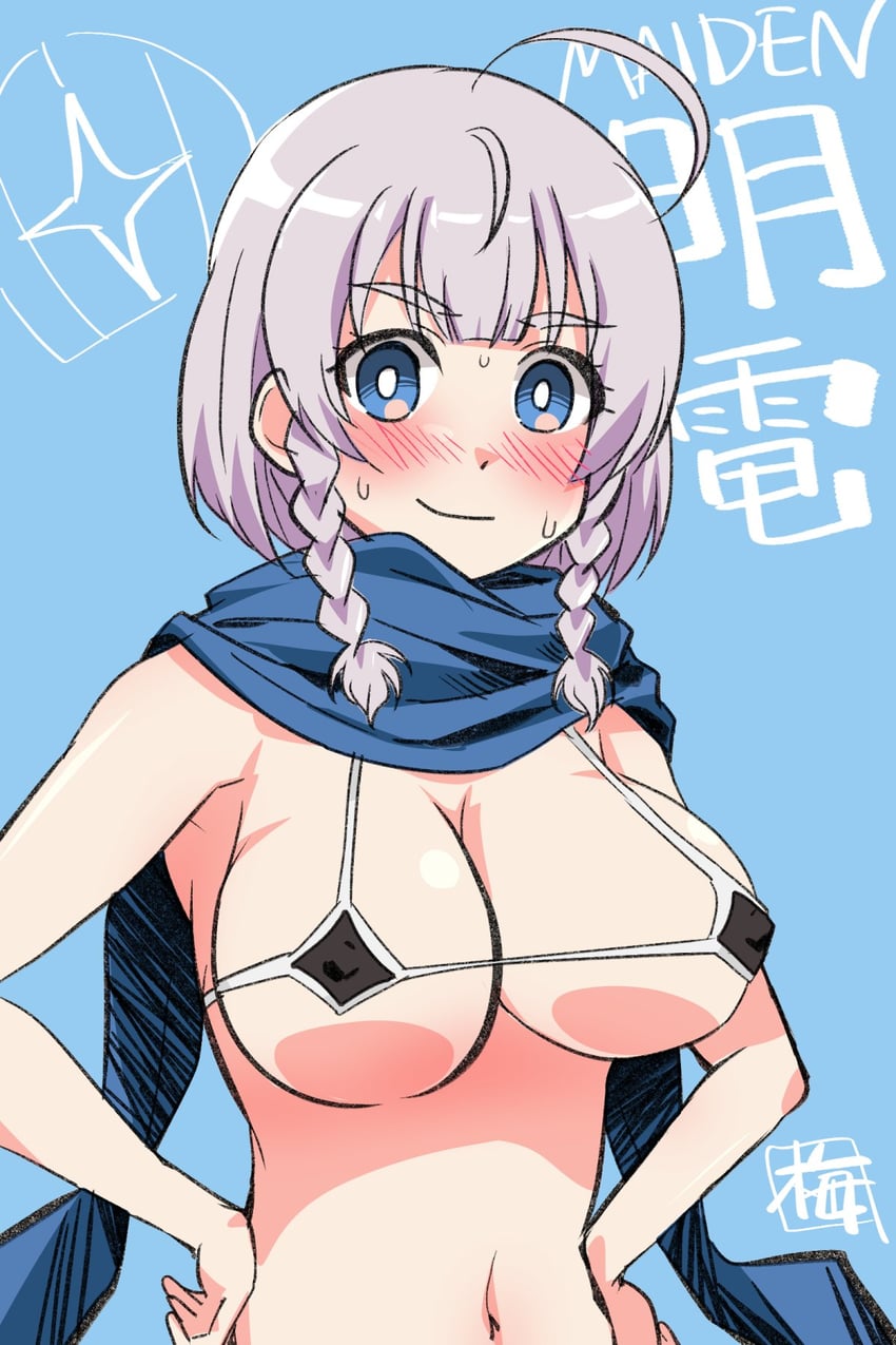 kusagakure meiden (ninja to koroshiya no futarigurashi) drawn by kairakuen_umenoka