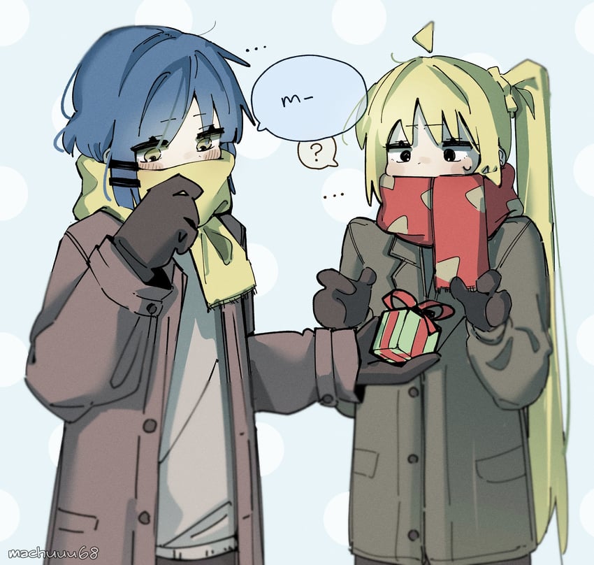 ijichi nijika and yamada ryo (bocchi the rock!) drawn by machuuu68