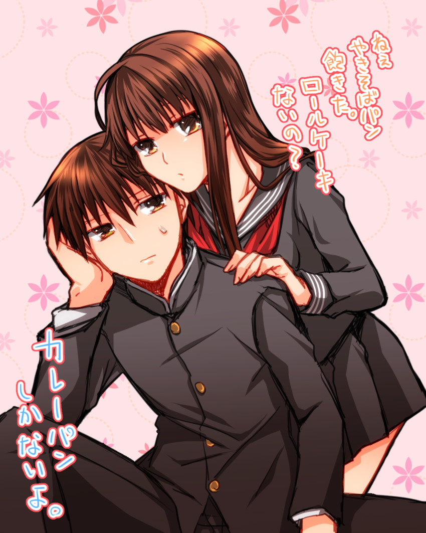 kishinami hakuno (fate and 2 more) drawn by natsu_yosuga