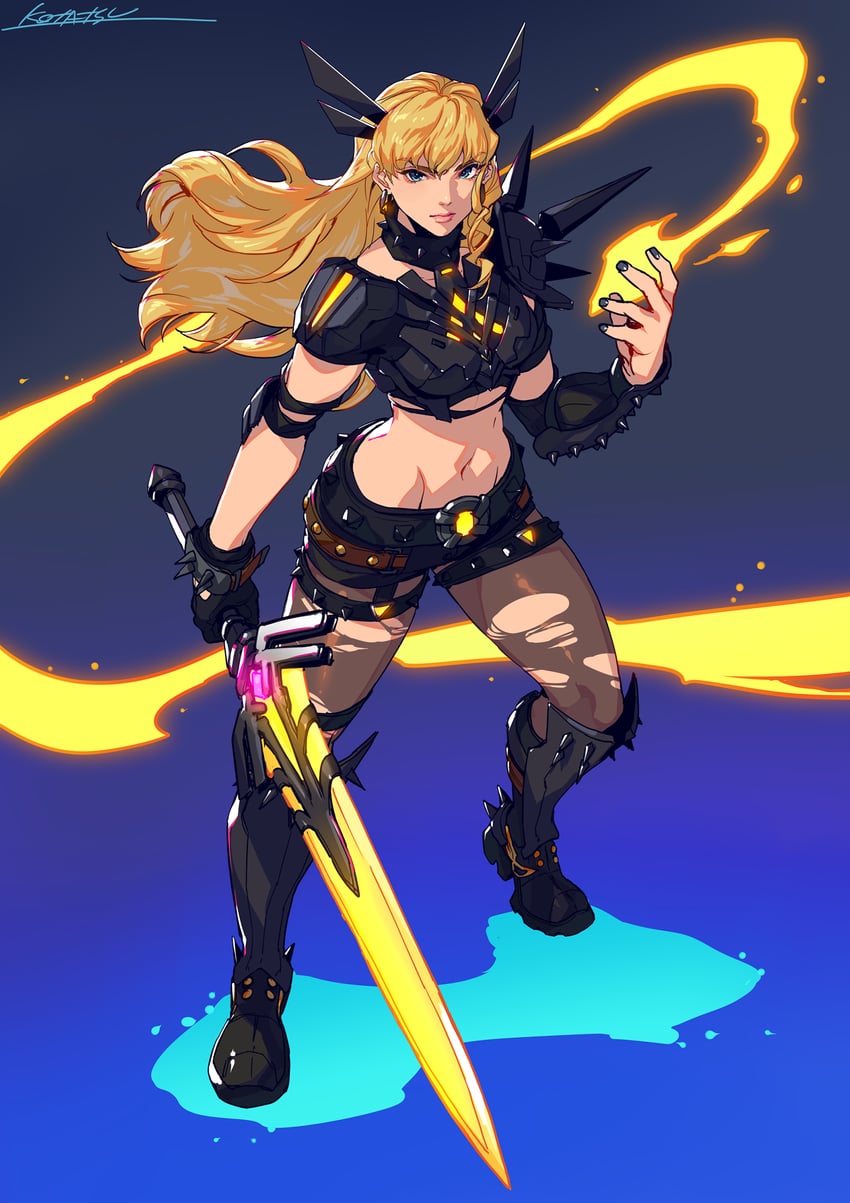magik (marvel and 2 more) drawn by kotatsu_(g-rough)