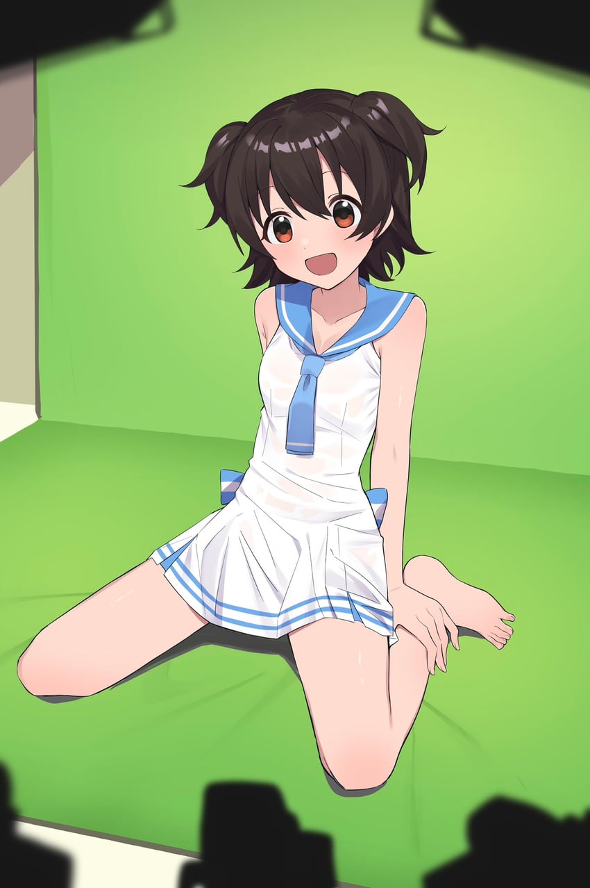 akagi miria (idolmaster and 1 more) drawn by dddd_akagi