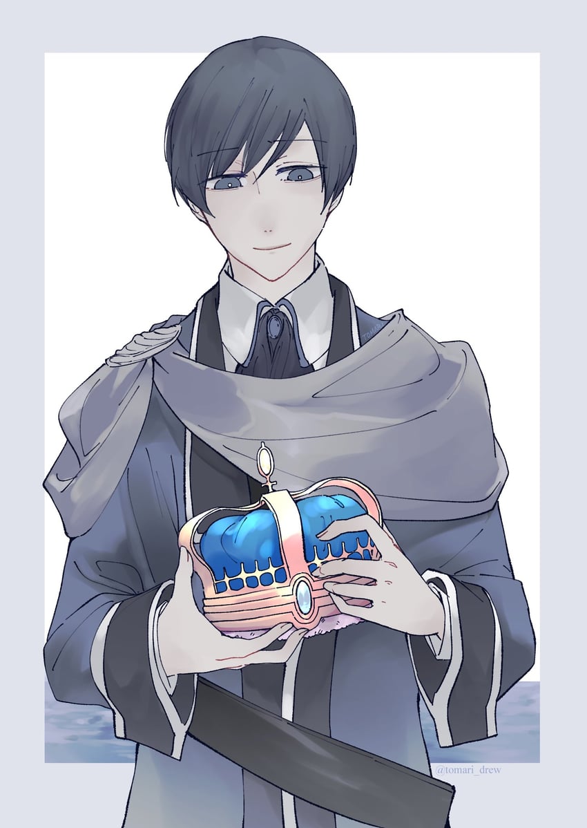 kaito and kyle marlon (vocaloid and 1 more) drawn by tomari_drew