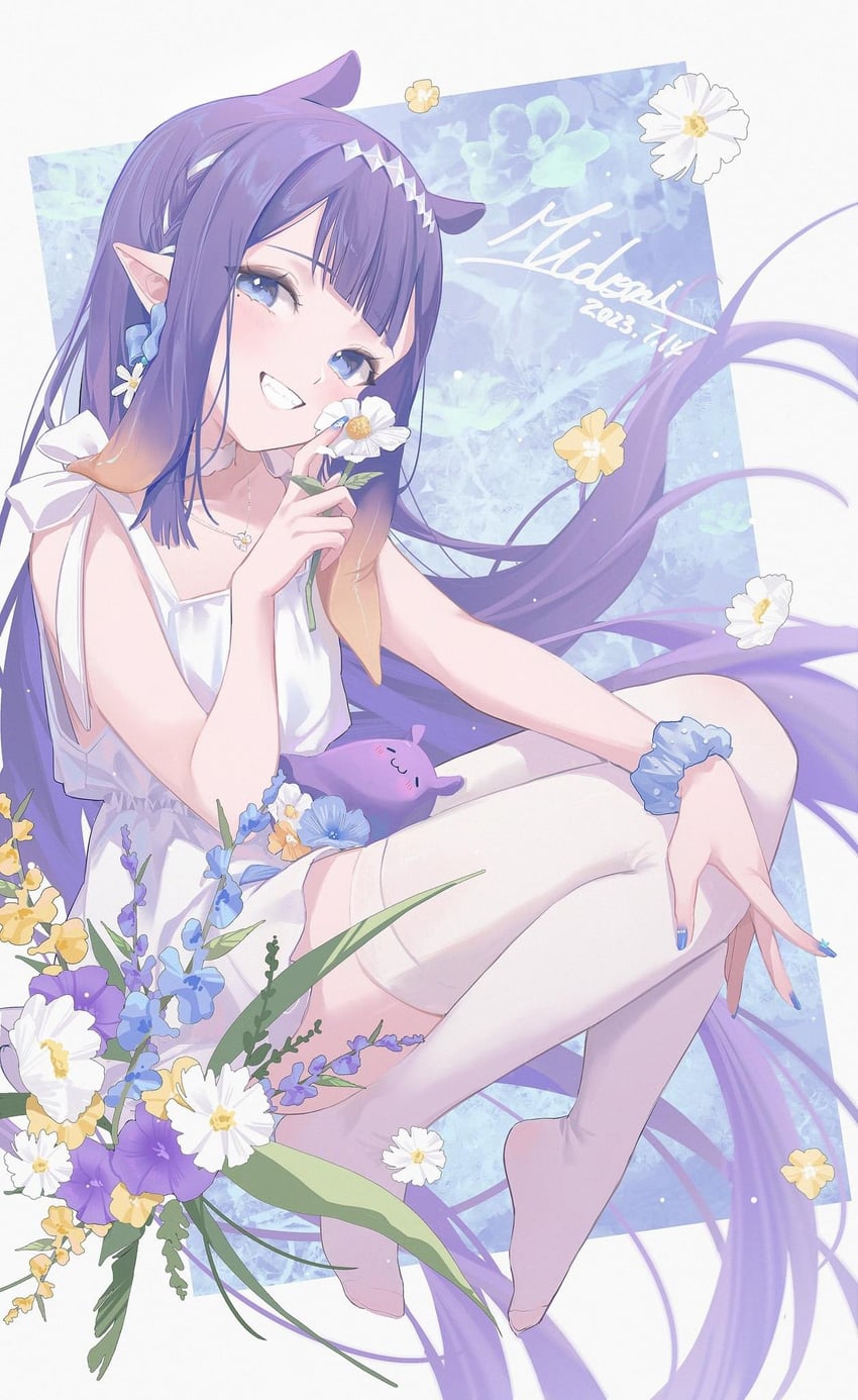 ninomae ina'nis and takodachi (hololive and 1 more) drawn by midori_fufu