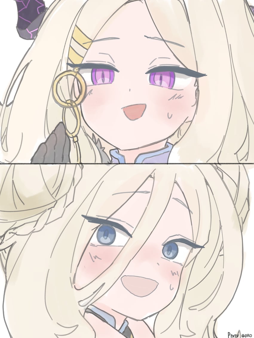 sensei, doodle sensei, hina, and kisaki (blue archive) drawn by dro_(eveveb_414)