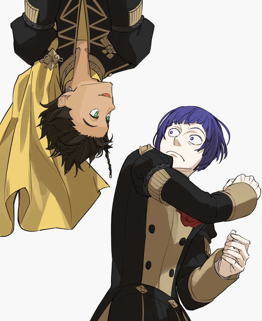 claude von riegan and lorenz hellman gloucester (fire emblem and 1 more) drawn by shishima_eichi