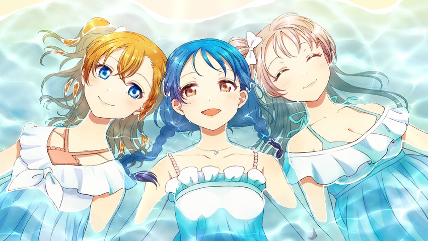 sonoda umi, minami kotori, and kosaka honoka (love live! and 2 more) drawn by heru_(totoben)