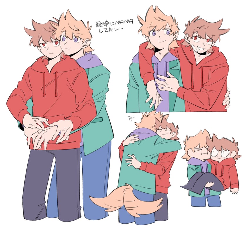 tord and matt (eddsworld) drawn by mjsc_10