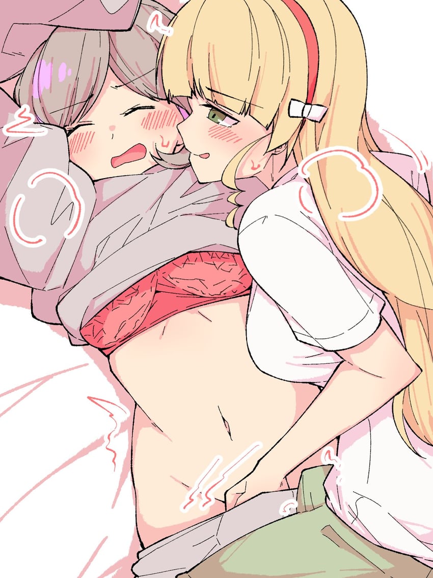 heanna sumire and tang keke (love live! and 1 more) drawn by zannen_hero