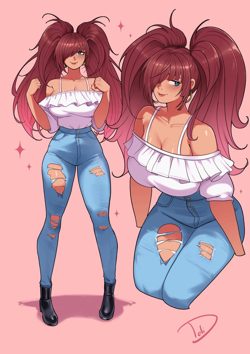 justine o'neil (tatakau ni atai suru) drawn by deliciousbrain