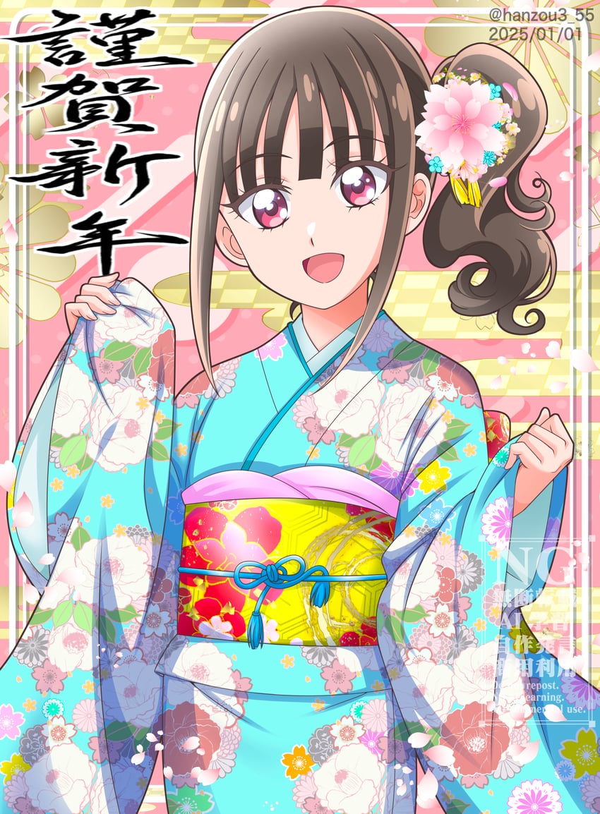 nekoyashiki mayu (precure and 1 more) drawn by hanzou