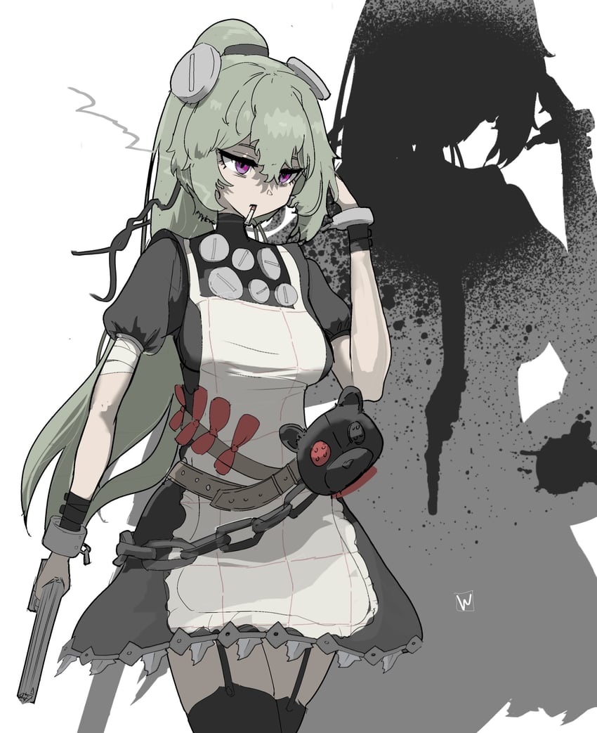 corin wickes (zenless zone zero and 1 more) drawn by wart1076