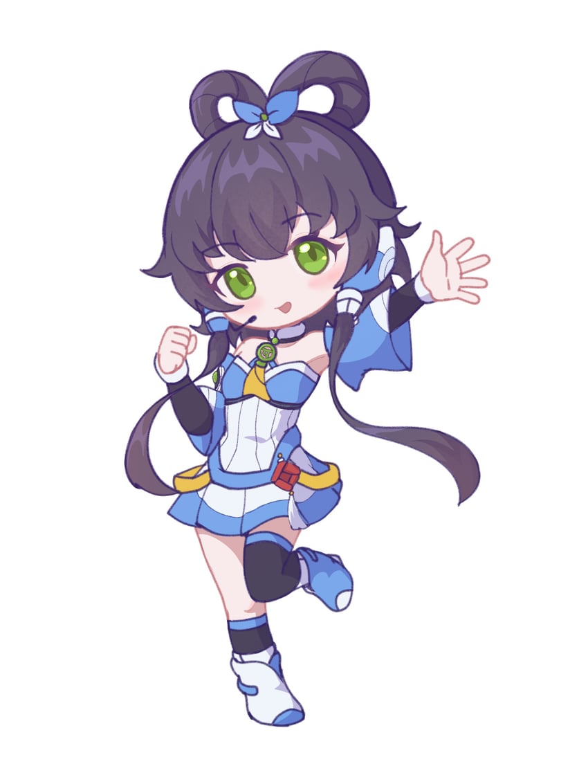 luo tianyi and luo tianyi v3 (vocaloid and 1 more) drawn by pointzhu