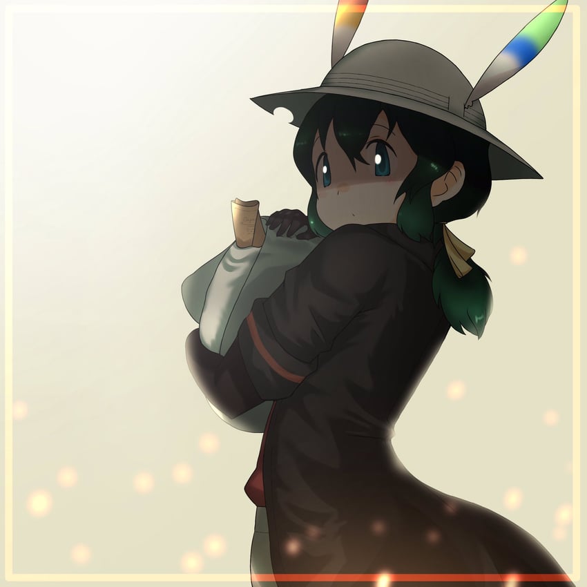 kaban (kemono friends and 1 more) drawn by cats_yone