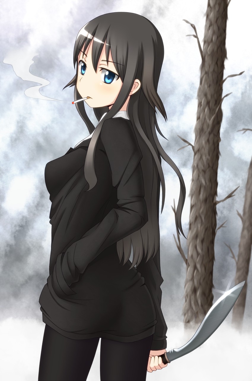 elizabeth f. beurling (world witches series and 1 more) drawn by mohya