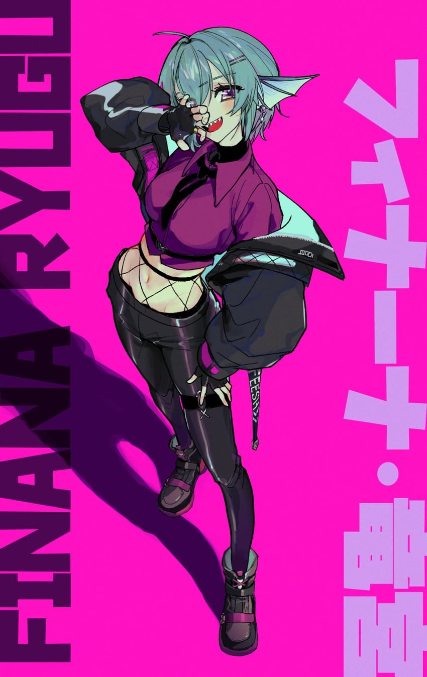 finana ryugu (nijisanji and 1 more) drawn by wa_(xma_wamwx)