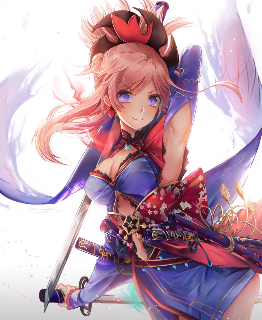 miyamoto musashi (fate and 1 more) drawn by parayang