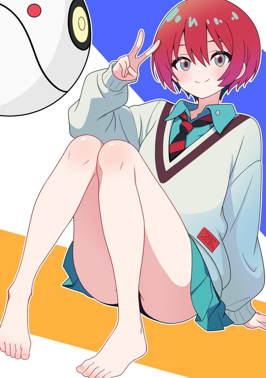 amate yuzuriha and haro (gundam and 1 more) drawn by toxic_pter