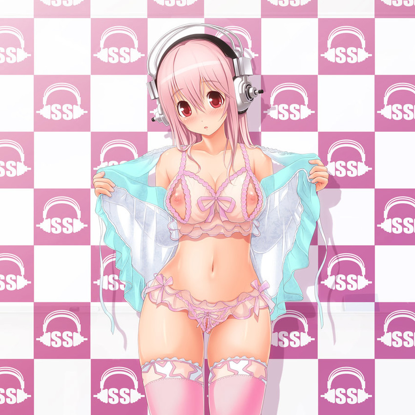 super sonico (nitroplus and 1 more) drawn by v-mag