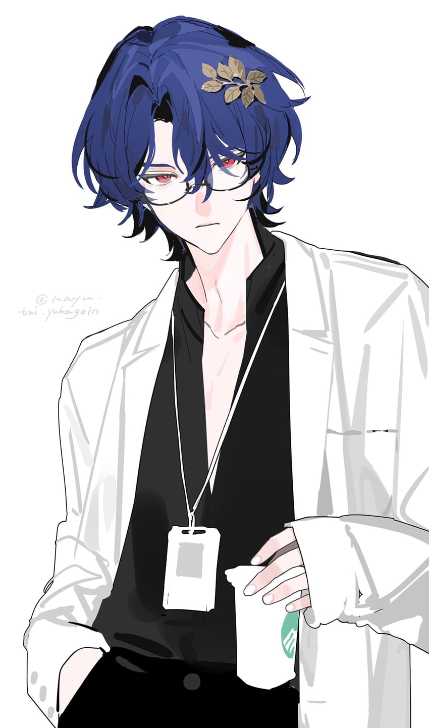 dr. ratio (honkai and 1 more) drawn by kayu_(yukagoin)
