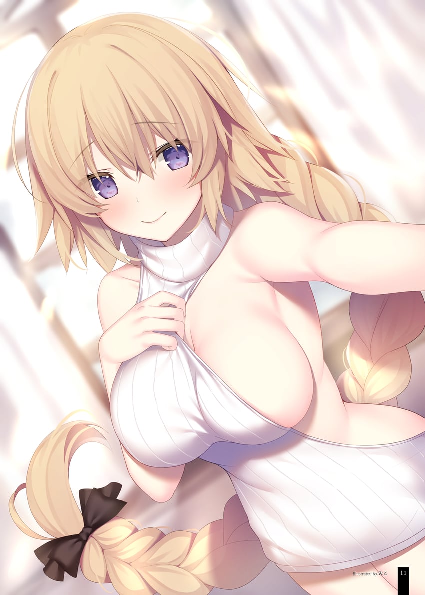jeanne d'arc (fate and 1 more) drawn by miko_(royal_milk)