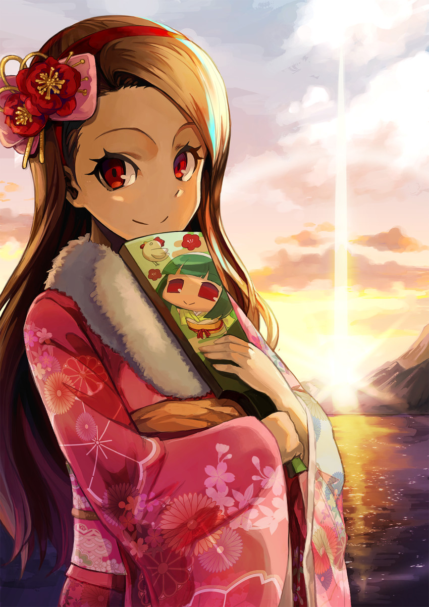 minase iori and otonashi kotori (idolmaster) drawn by pos_(shiratama-ya)