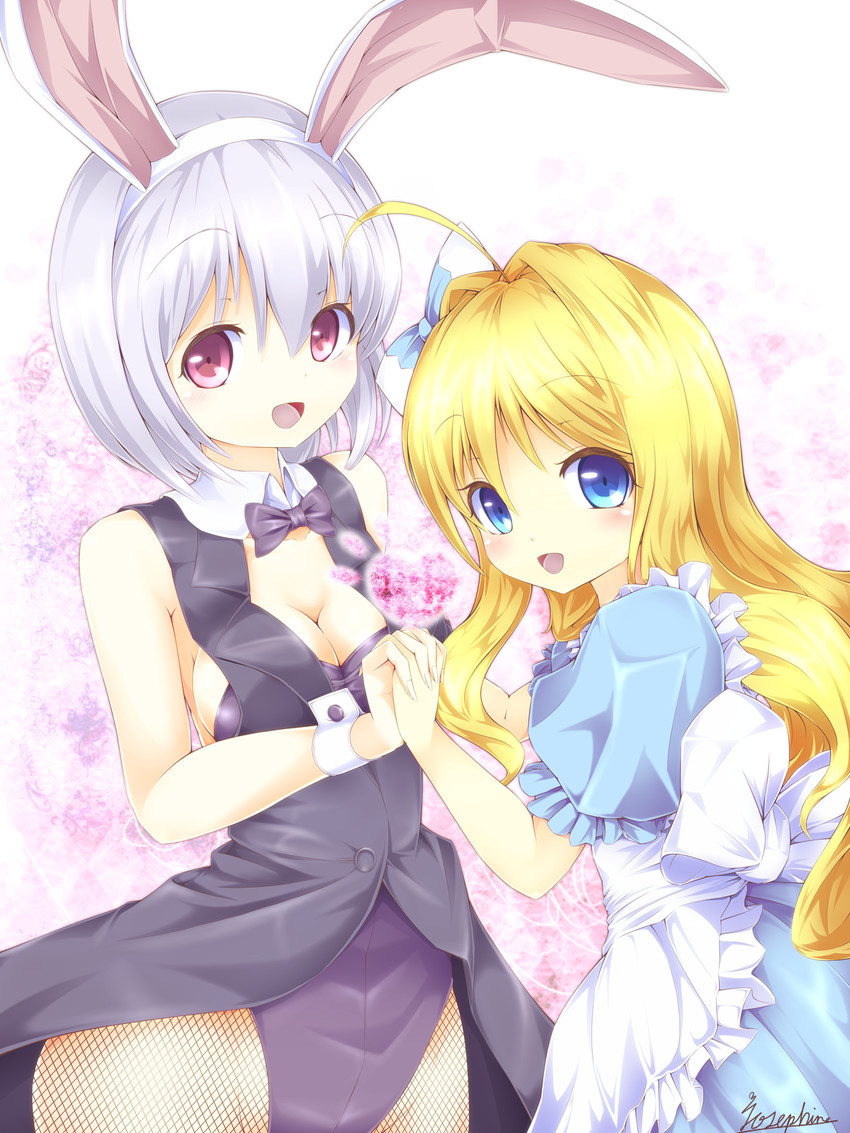 unosaki shirona and arisugawa nao (original) drawn by josephine_(twin_tail_rabbit)