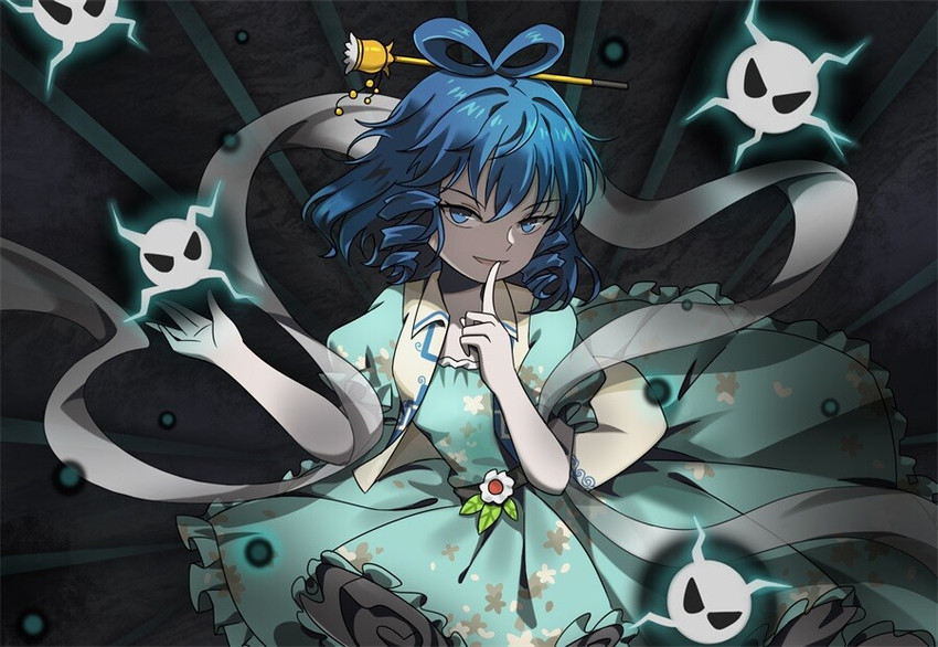 kaku seiga (touhou and 1 more) drawn by vikramjoti