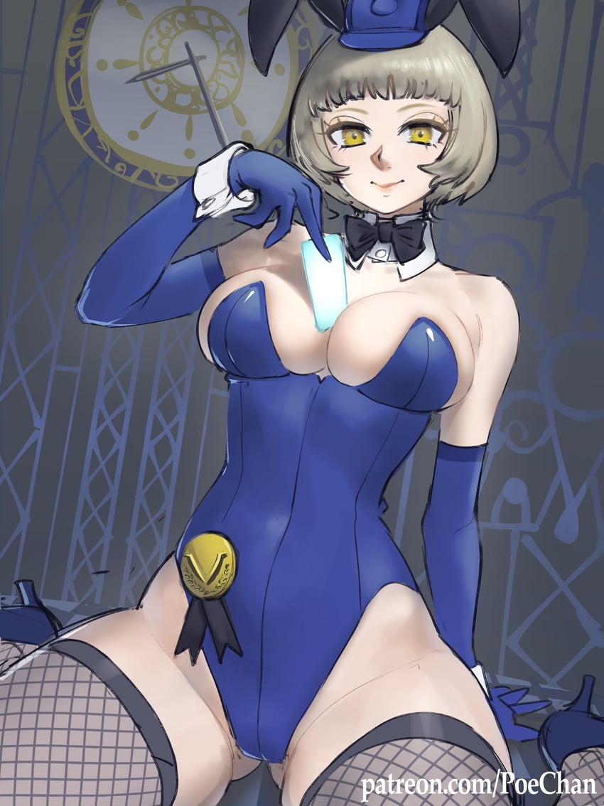 elizabeth (persona and 1 more) drawn by poechan_chan