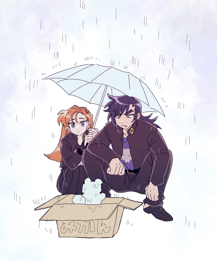wolfrun (original and 2 more) drawn by rata_(norahasu)