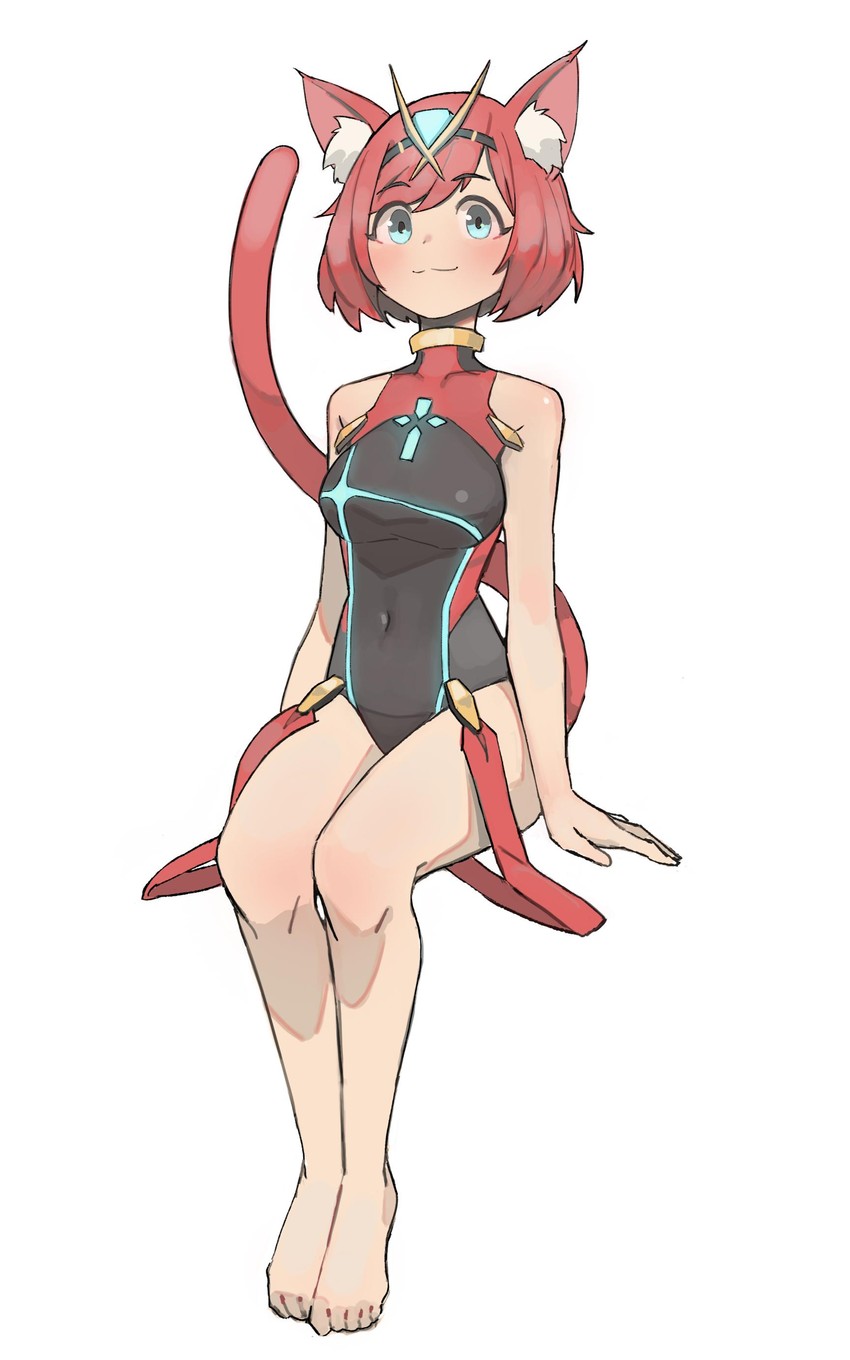 pyra (xenoblade chronicles and 1 more) drawn by kiritzugu