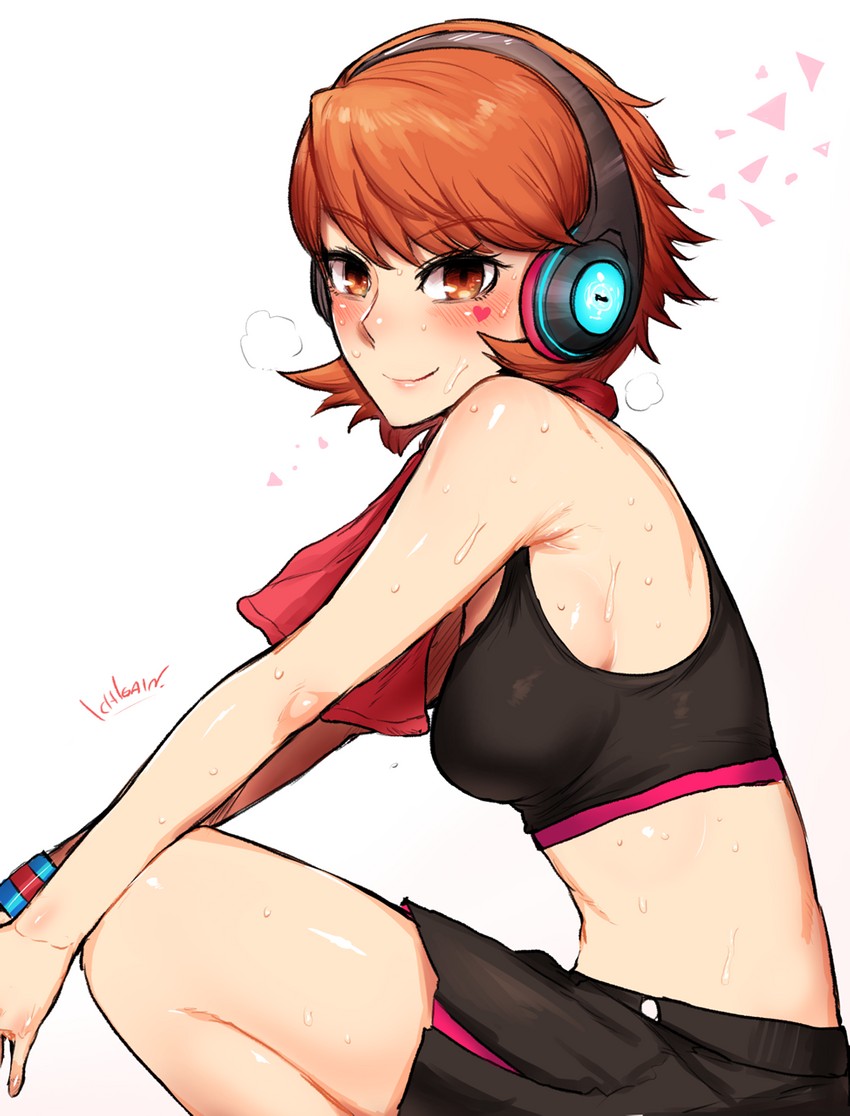 takeba yukari (persona and 3 more) drawn by ichigain