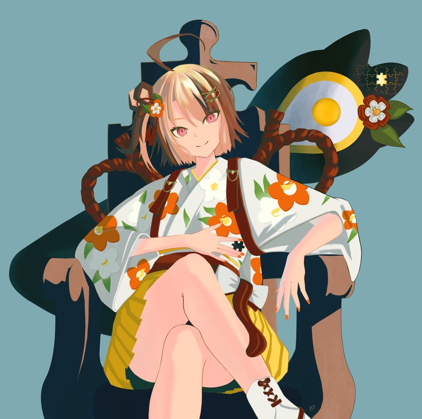 gigi murin (hololive and 1 more) drawn by v1v1anite