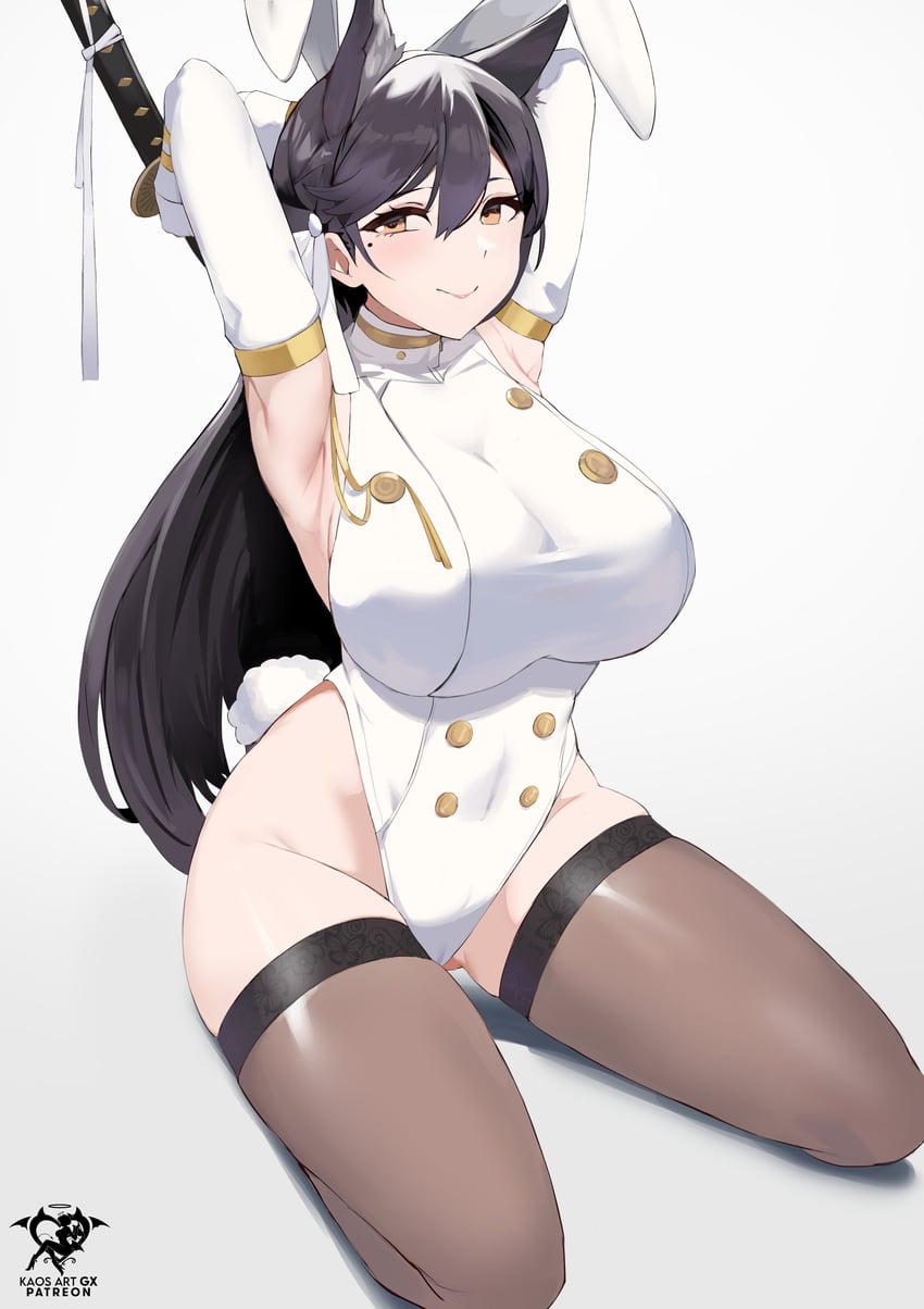atago (azur lane) drawn by kaos_art