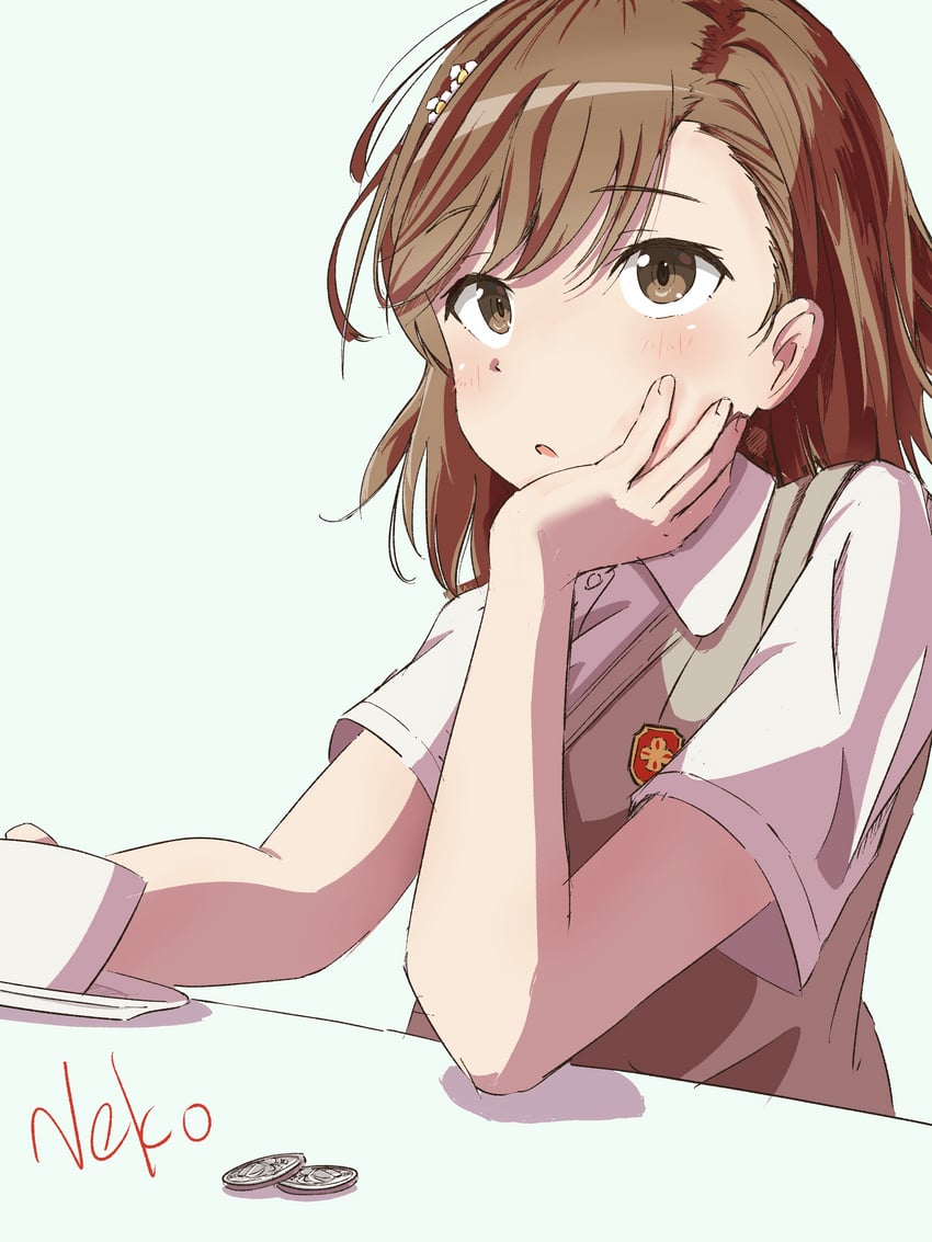 misaka mikoto (toaru majutsu no index and 1 more) drawn by asuka_(pixiv82529874)