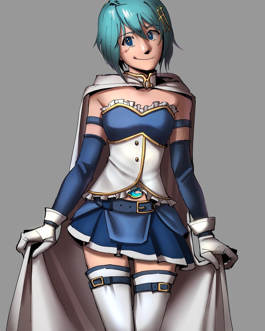 miki sayaka (mahou shoujo madoka magica) drawn by ji_jung_hae