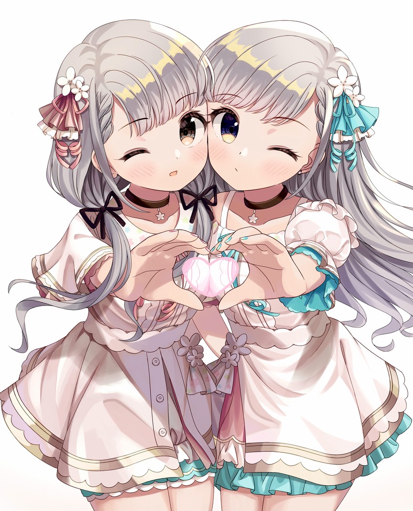 hisakawa hayate and hisakawa nagi (idolmaster and 2 more) drawn by yata_(yatao_zzz)