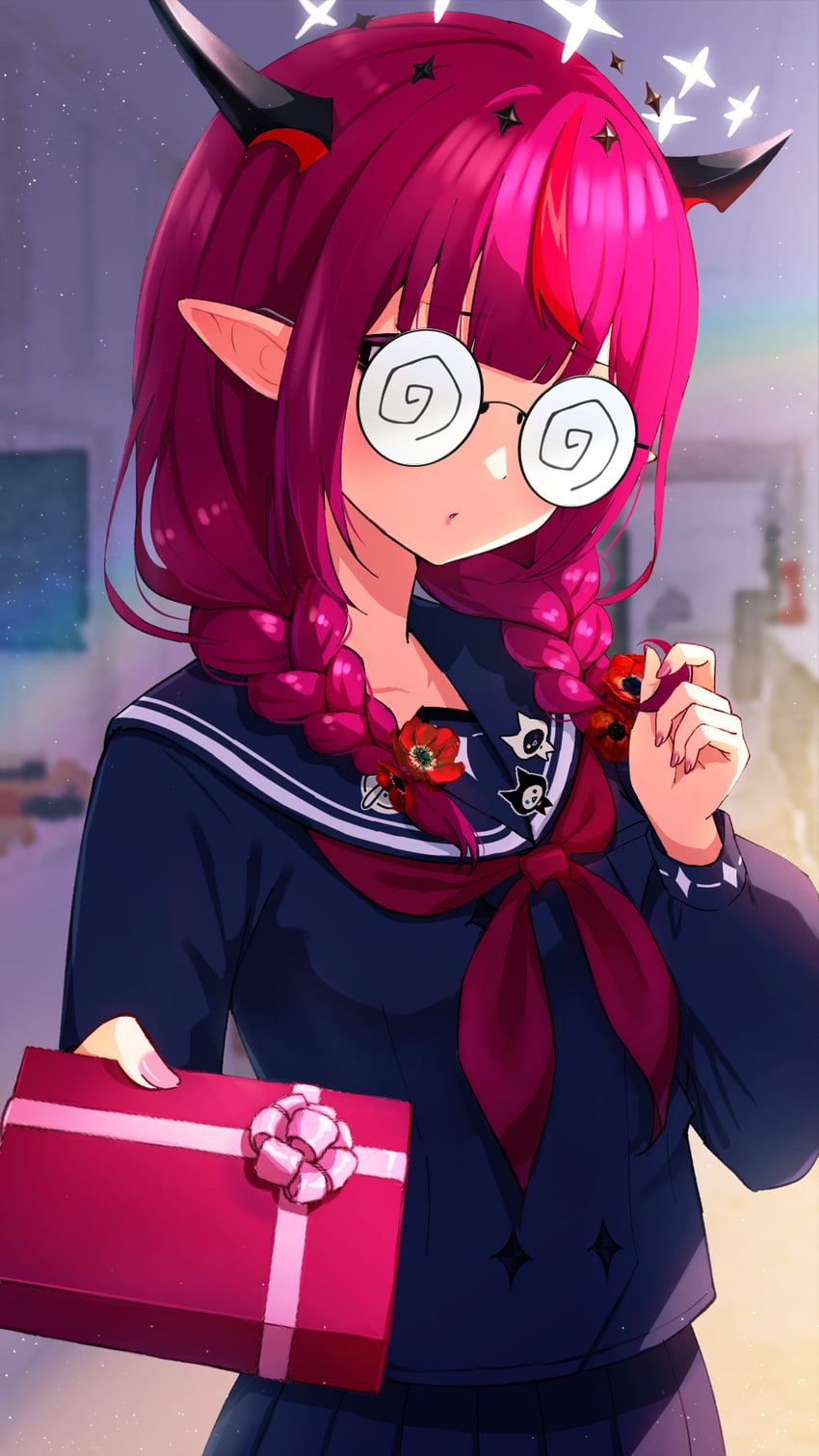 irys (hololive and 1 more) drawn by uni_(maru231)