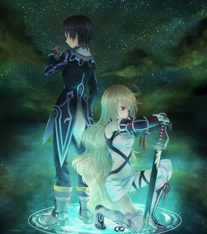 milla maxwell and jude mathis (tales of and 1 more) drawn by ma_na_roo