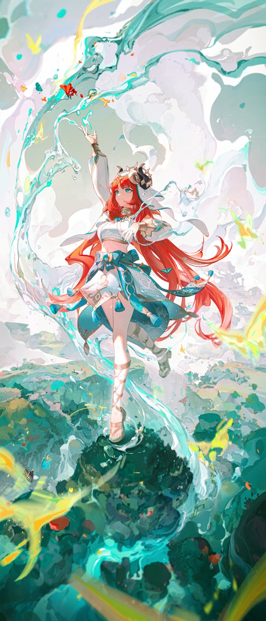 Nilou genshin impact drawn by ying yi danbooru