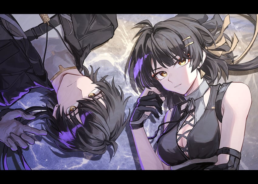 rover, female rover, and male rover (wuthering waves) drawn by takamatu_hajime