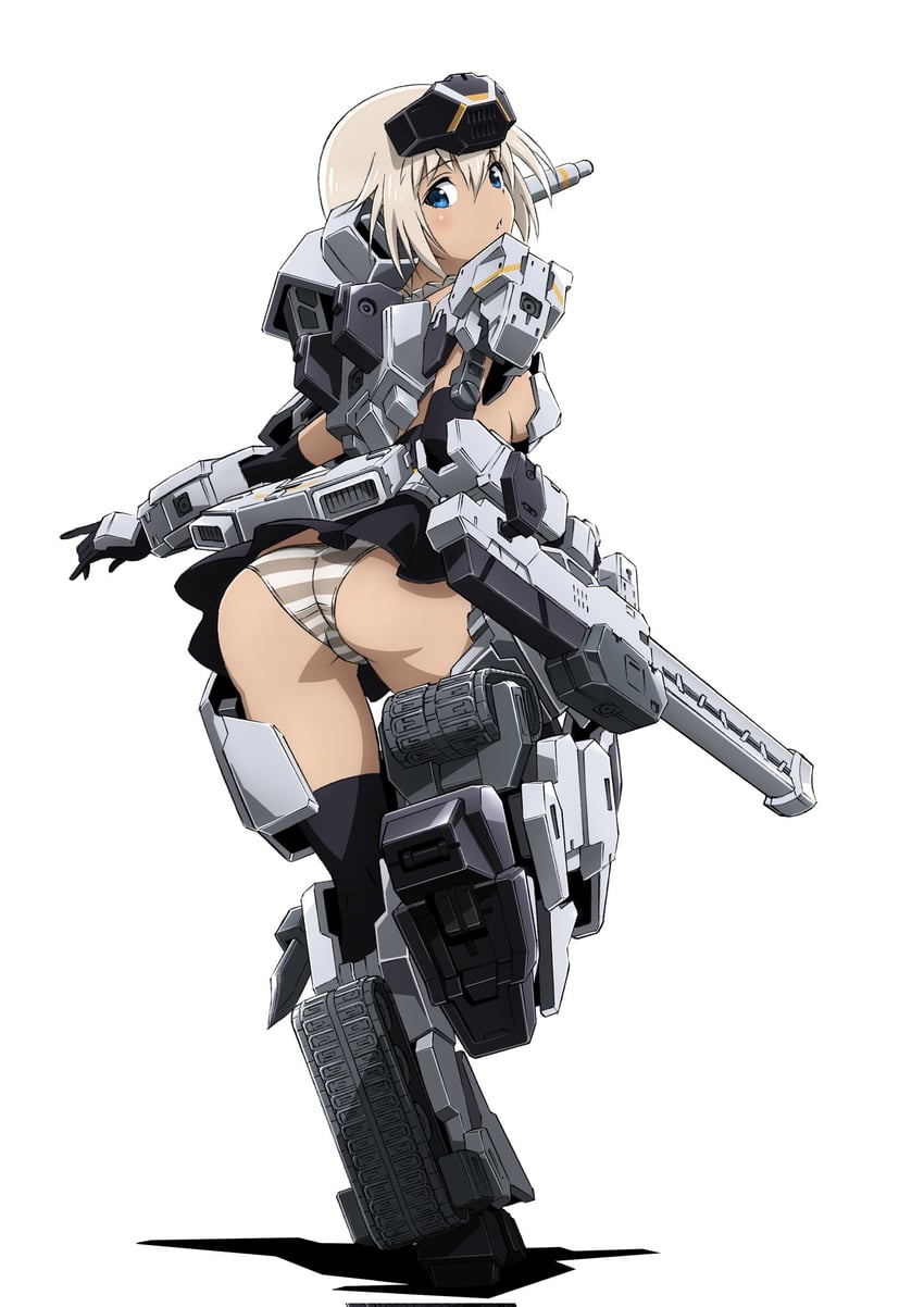 gourai (frame arms girl) drawn by kumichou_(ef65-1118-ef81-95)