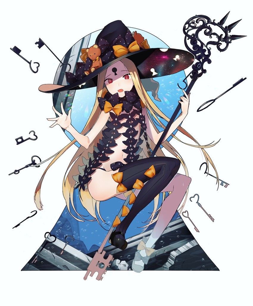 abigail williams (fate and 1 more) drawn by shibainu