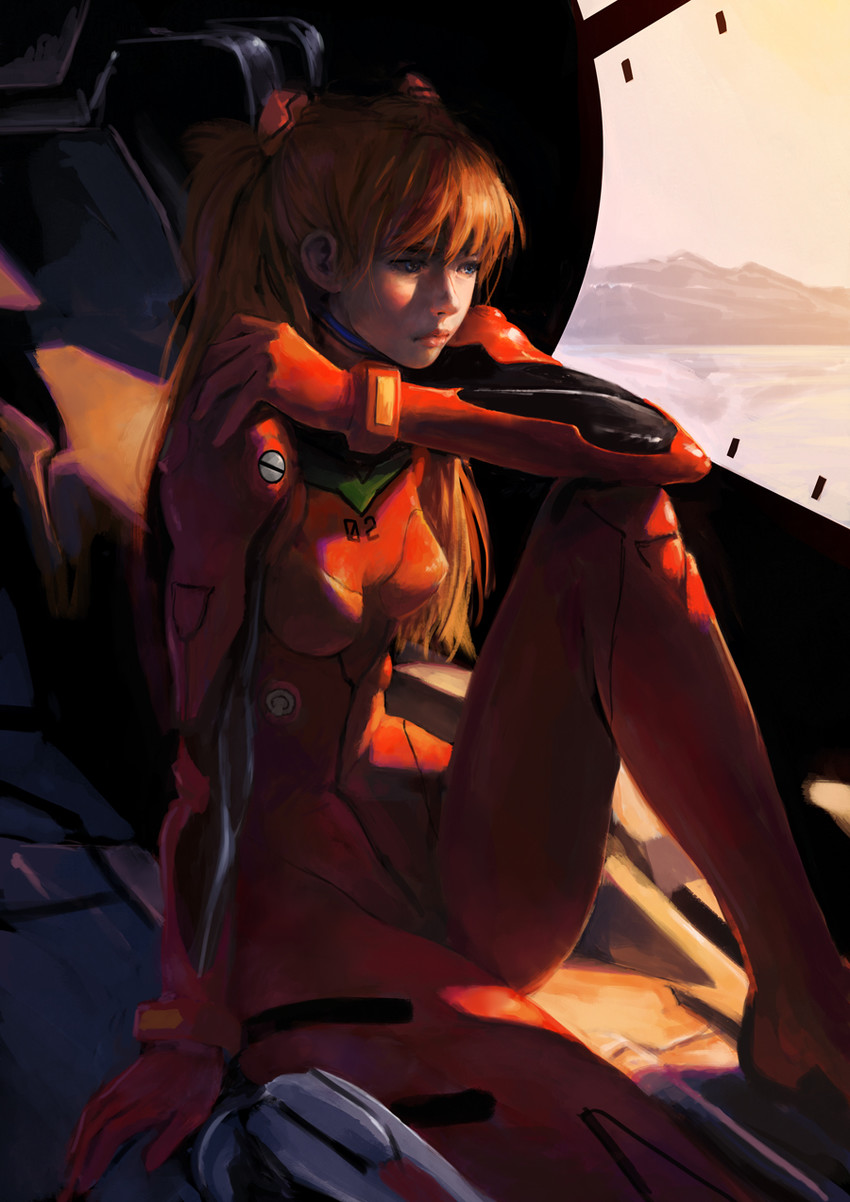 souryuu asuka langley (neon genesis evangelion and 1 more) drawn by lia_marin