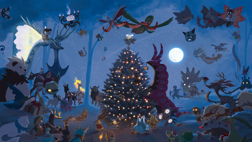pikachu, umbreon, bulbasaur, vaporeon, snivy, and 60 more (pokemon) drawn by kezrek