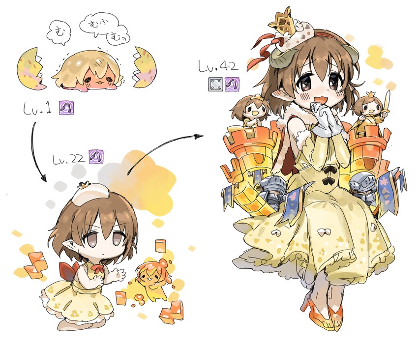 kita hinako (idolmaster and 1 more) drawn by spawnfoxy
