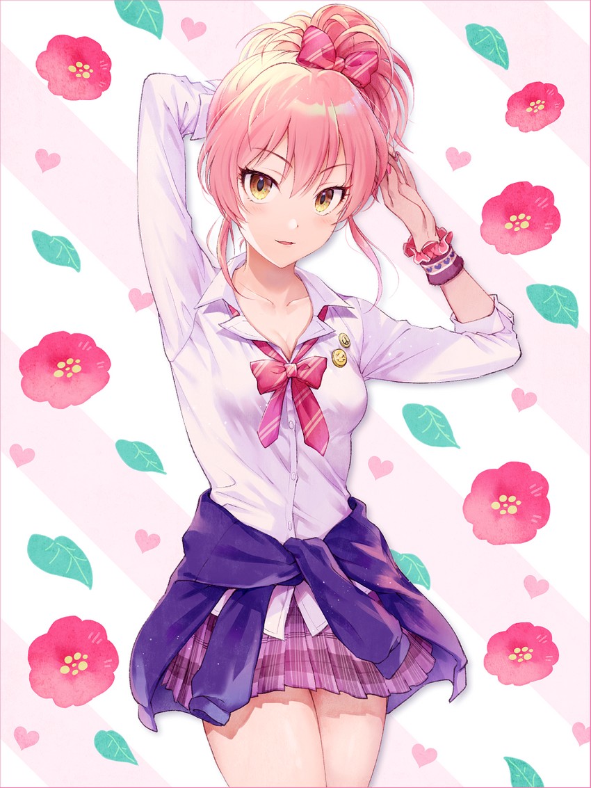 jougasaki mika (idolmaster and 1 more) drawn by bini