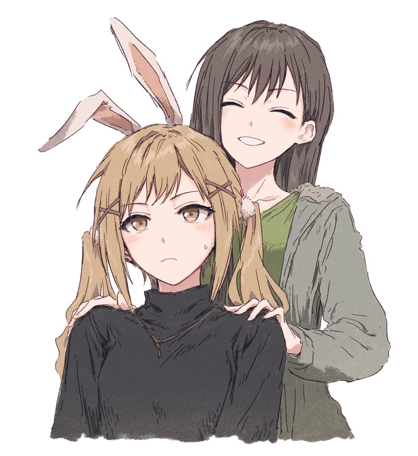 ichigaya arisa and hanazono tae (bang dream!) drawn by bullfalk