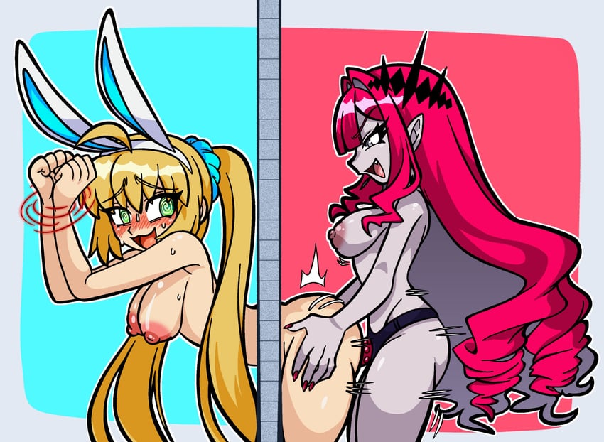 artoria pendragon, baobhan sith, and artoria caster (fate and 1 more) drawn by itakeabite